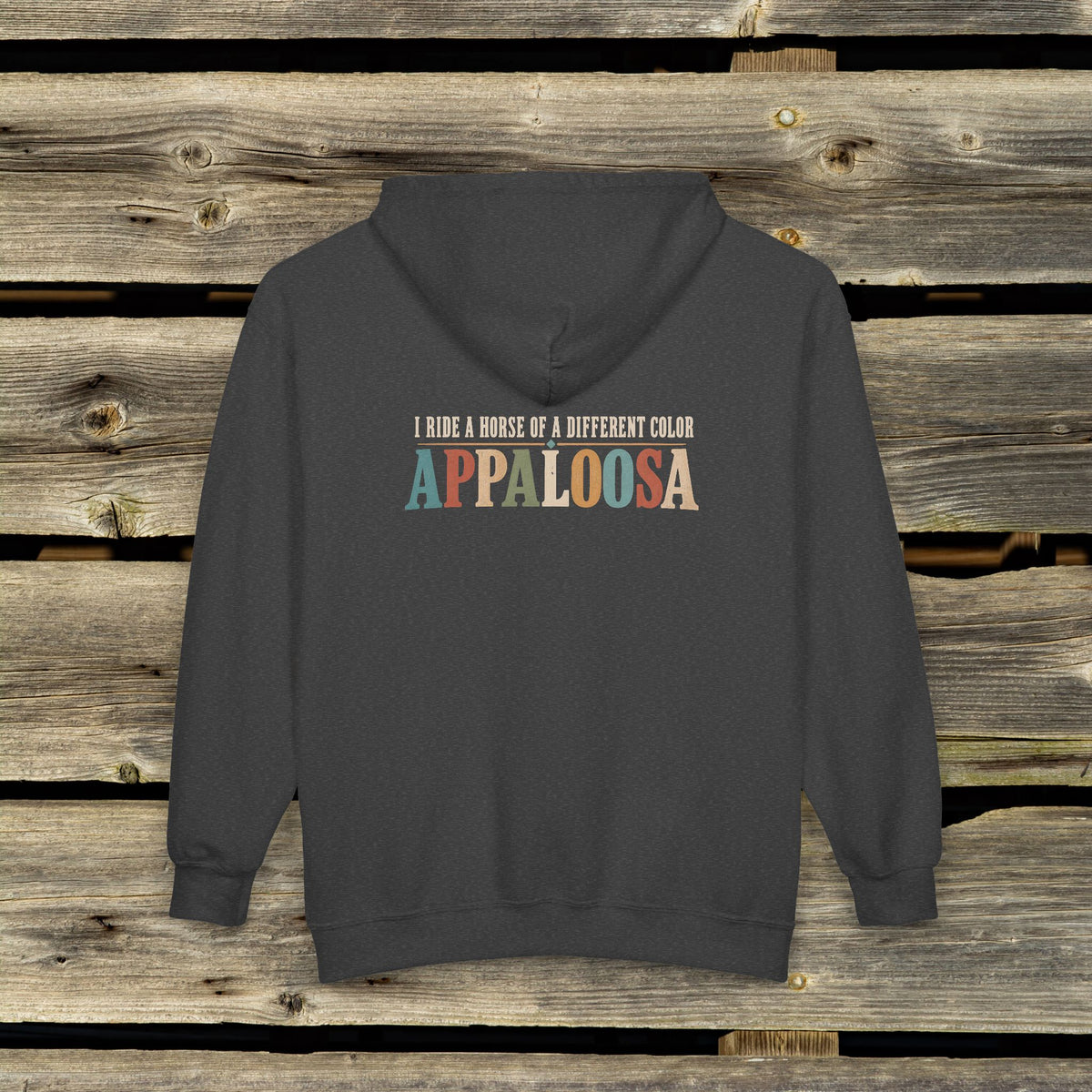 Appaloosa Horse Full-Zip Hoodie – Horse of a Different Color Jacket