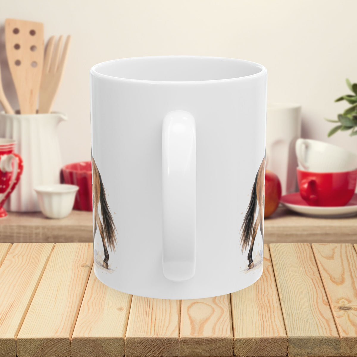 Dream Big Dressage Mule Mug – Equestrian Coffee Mug