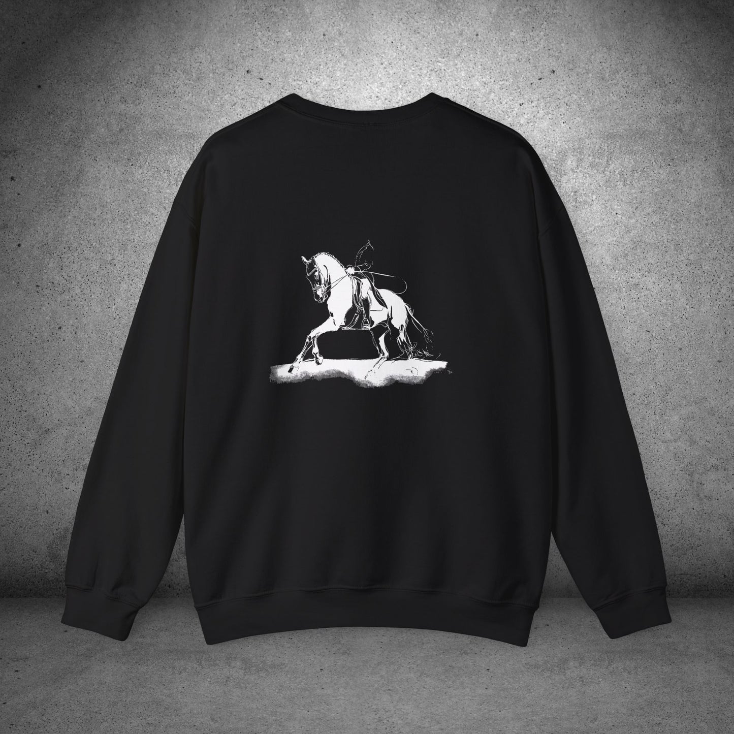 Dressage Horse Sweatshirt – Wearable Art for Horse Lovers