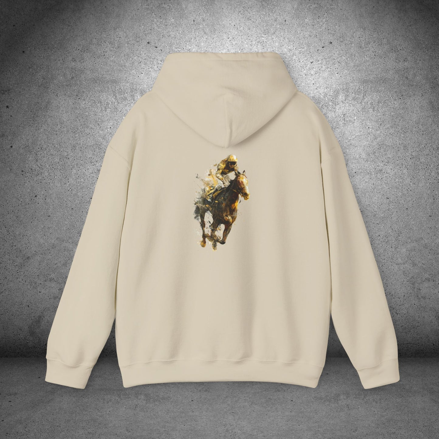 Horse Racing Hoodie — 'Race Day Graphic Hooded Sweatshirt