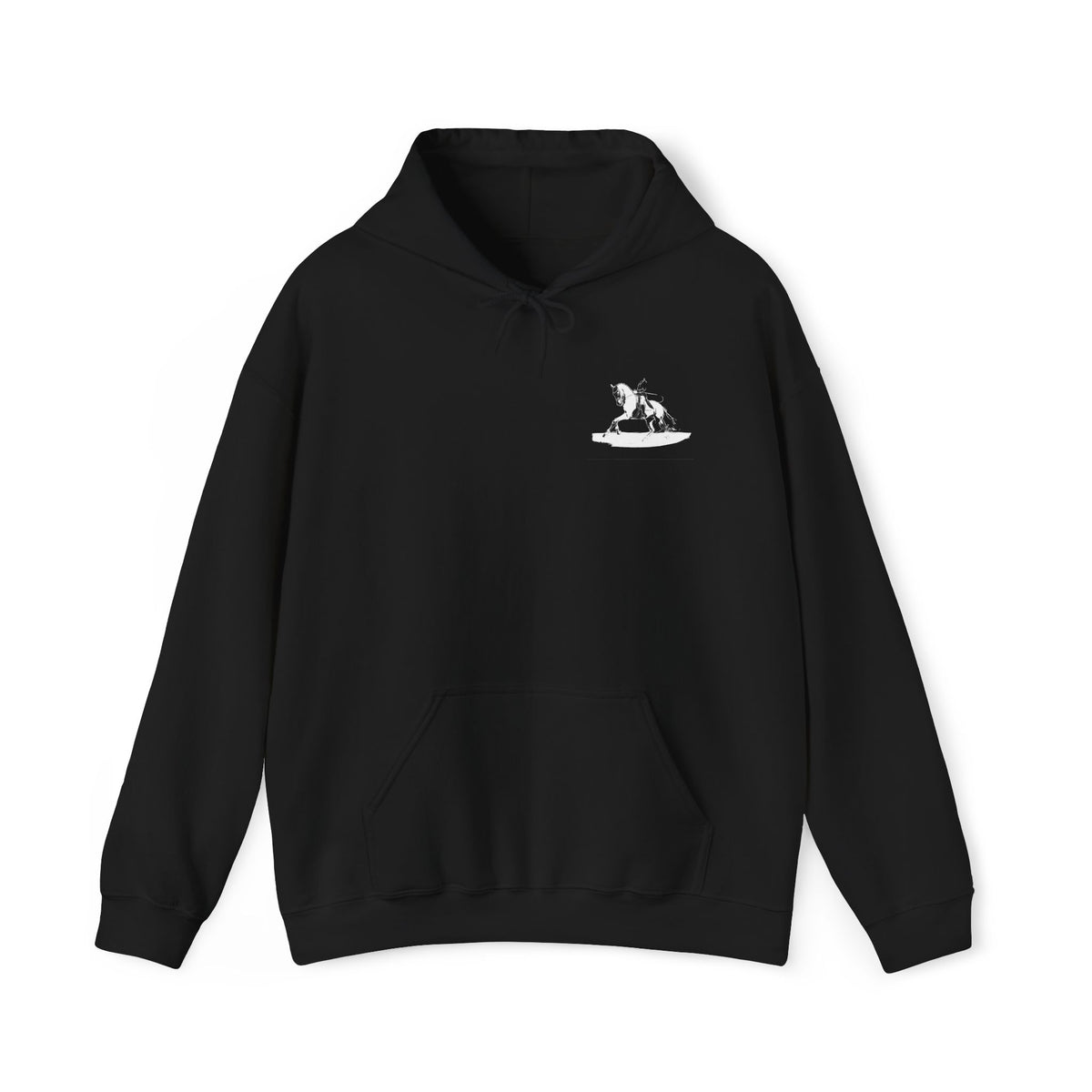 Dressage Horse Traditional Hoodie | Equestrian Pullover Sweatshirt | Horse Art Hoodie | Rider or Trainer Gift