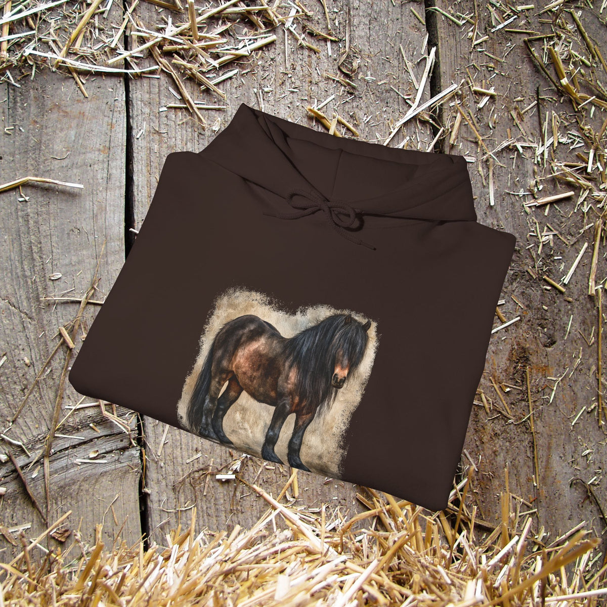North Swedish Draft Horse Hoodie - Sweatshirt for Draft Horse Lovers