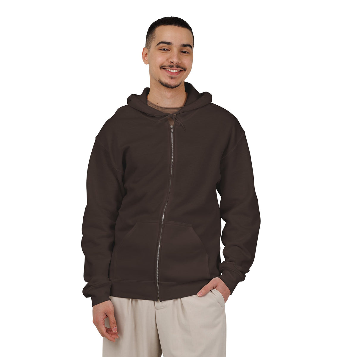 Hunter Jumper Horse Zip-Up Hoodie – Equestrian Jacket