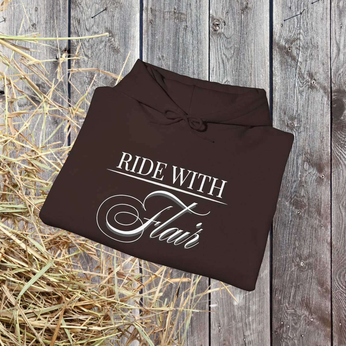 Ride With Flair Horse Hoodie – Equestrian Sweatshirt