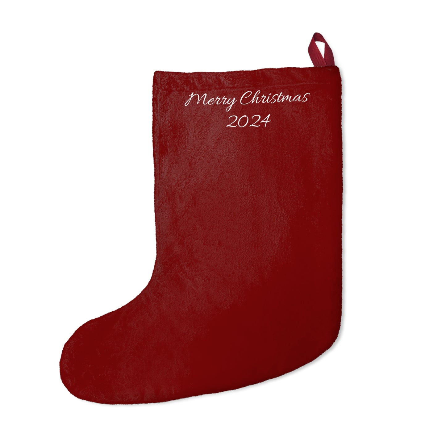 Vintage Santa Christmas Stocking, Retro Christmas Style
