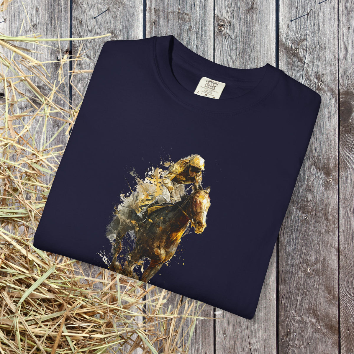 Race Day Horse Racing shirt |  Jockey running graphic, Lucky Shirt