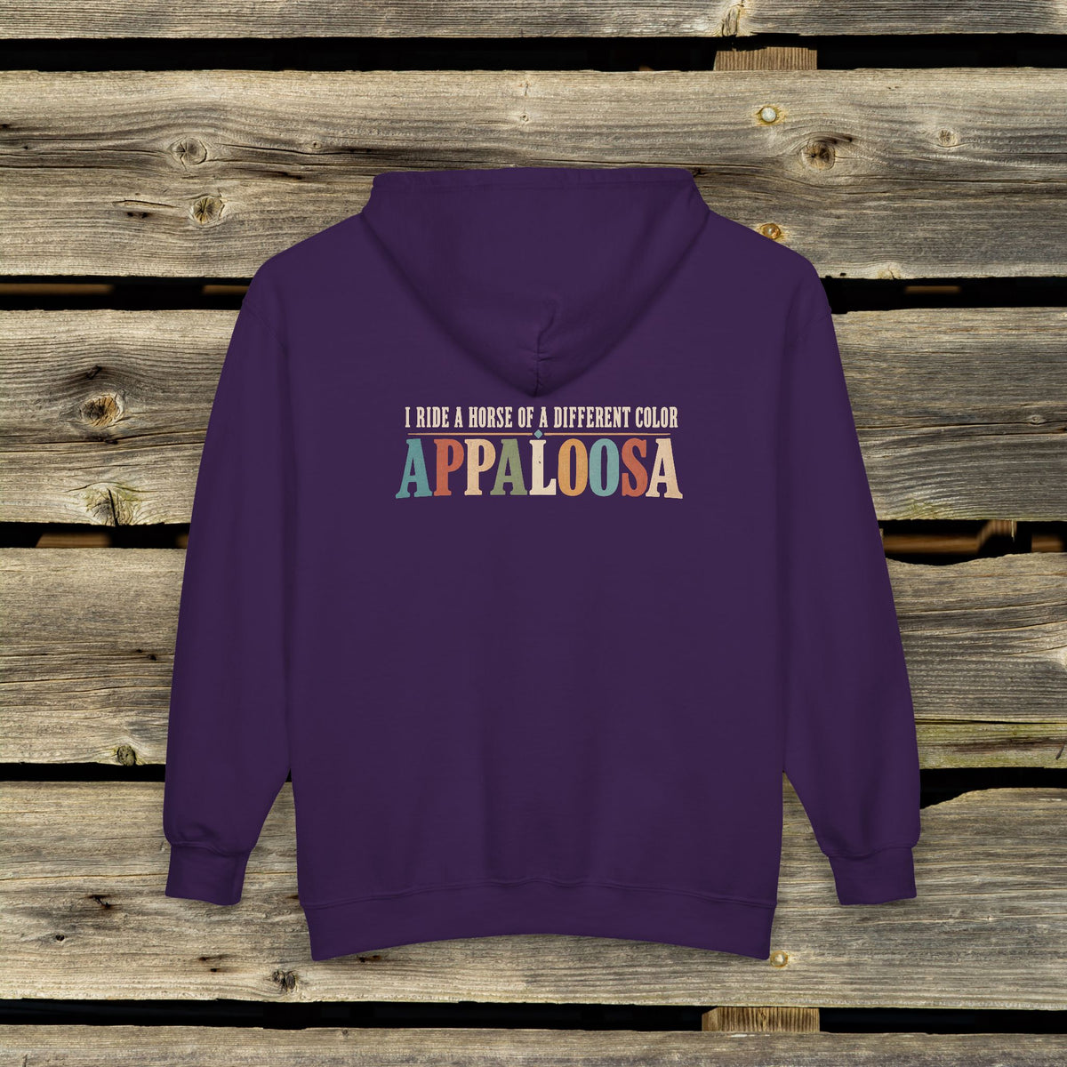 Appaloosa Horse Full-Zip Hoodie – Horse of a Different Color Jacket