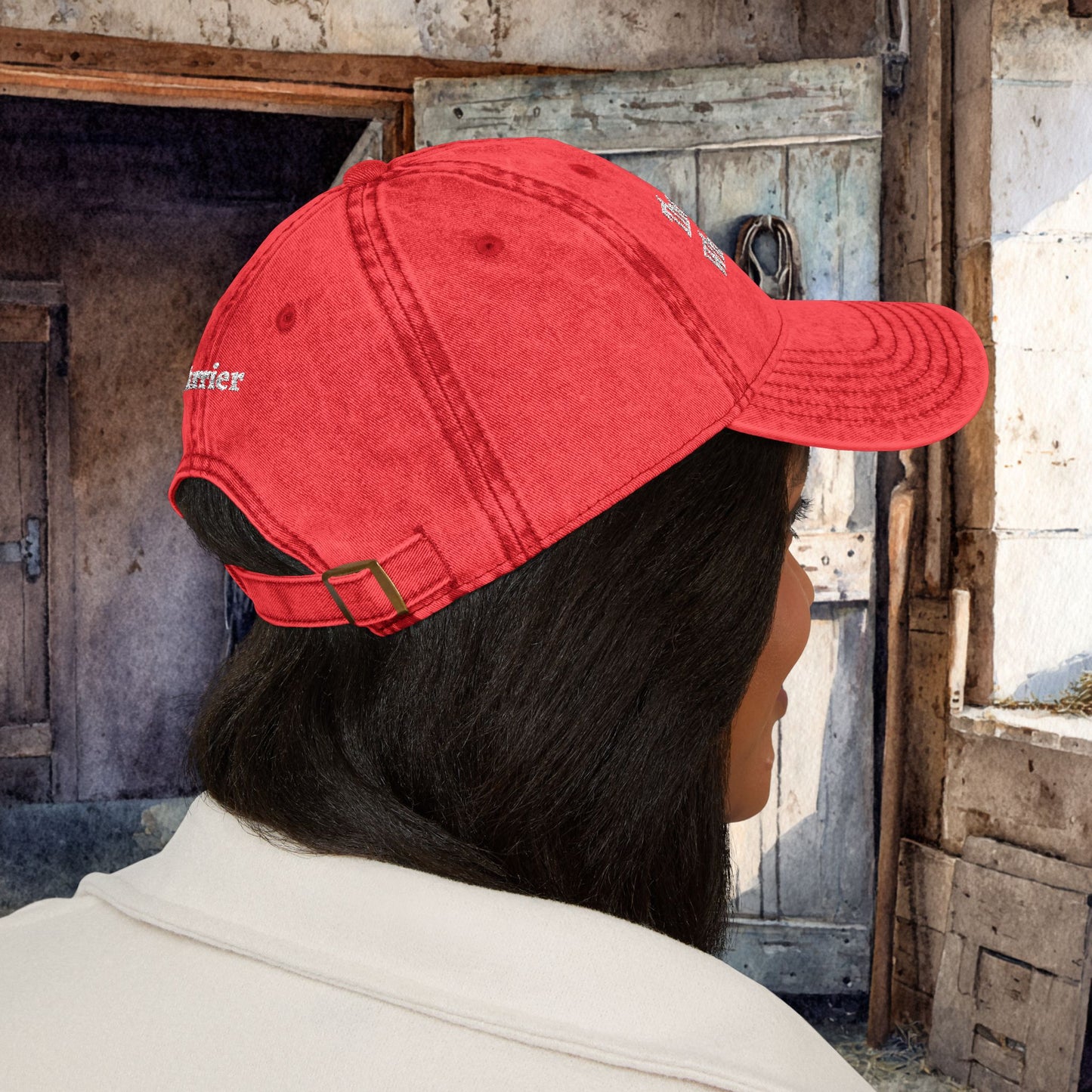 The Hoof Whisperer Hat – Farrier, Embroidered Personalized Horse Cap