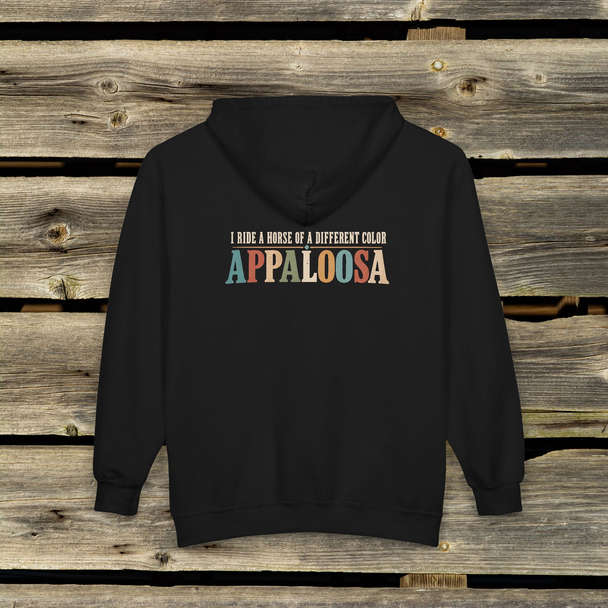 Appaloosa Horse Full-Zip Hoodie – Horse of a Different Color Jacket