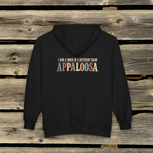 Appaloosa Horse Full-Zip Hoodie – Horse of a Different Color Jacket