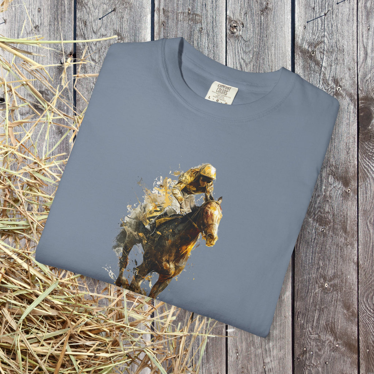 Race Day Horse Racing shirt |  Jockey running graphic, Lucky Shirt