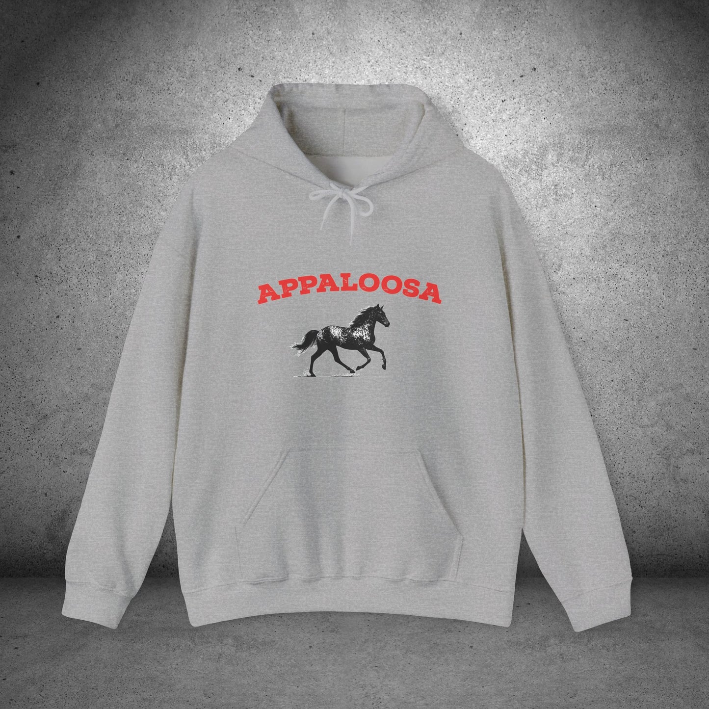 Appaloosa Hoodie, Horse Lover Sweatshirt, Western Horse Hoodie, Equestrian Gift, Cowboy Hoodie