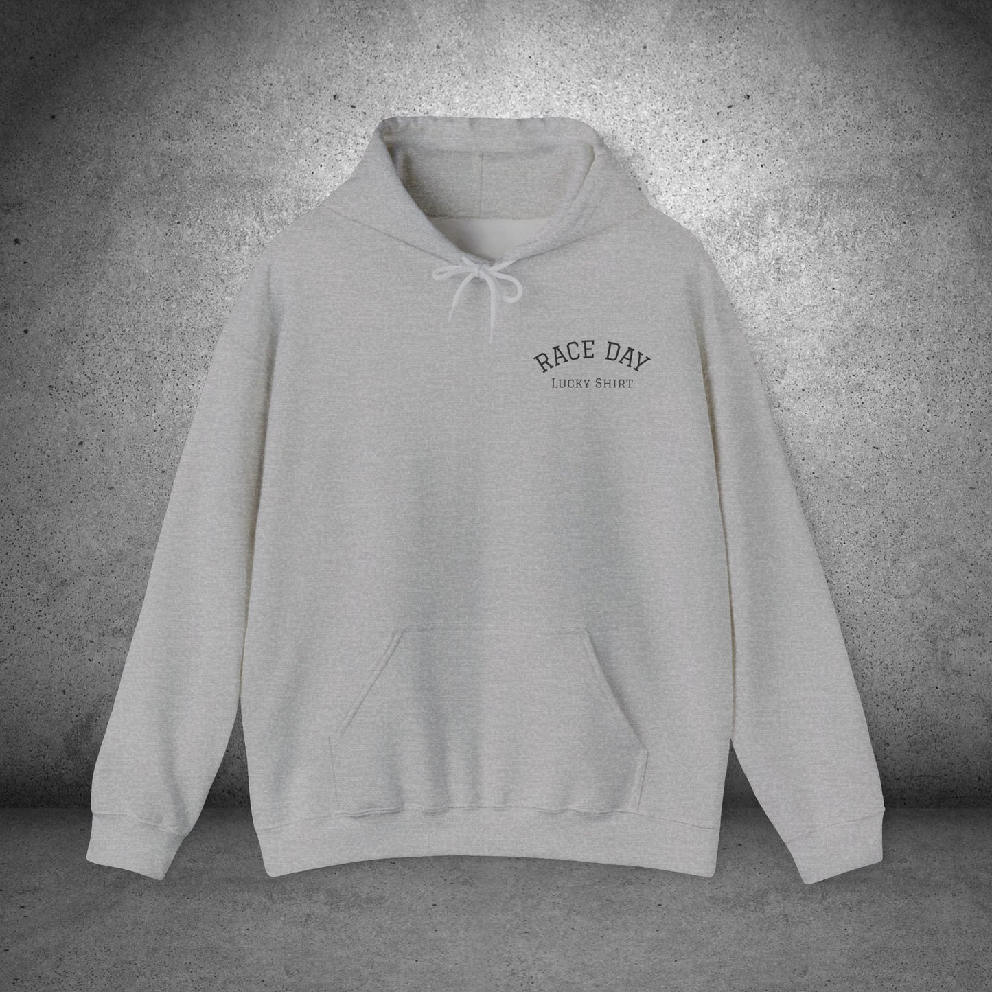 Horse Racing Hoodie — 'Race Day Graphic Hooded Sweatshirt
