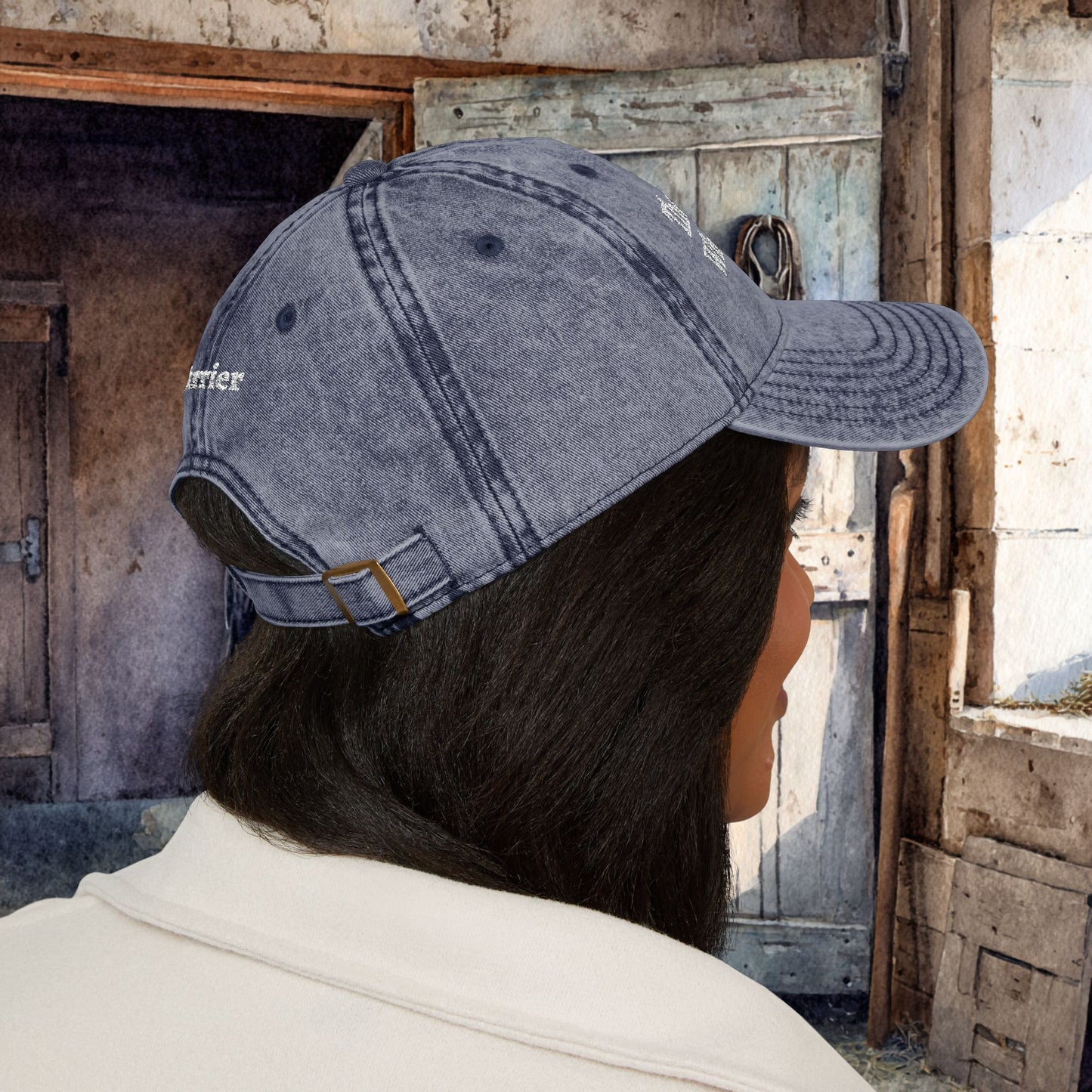 The Hoof Whisperer Hat – Farrier, Embroidered Personalized Horse Cap