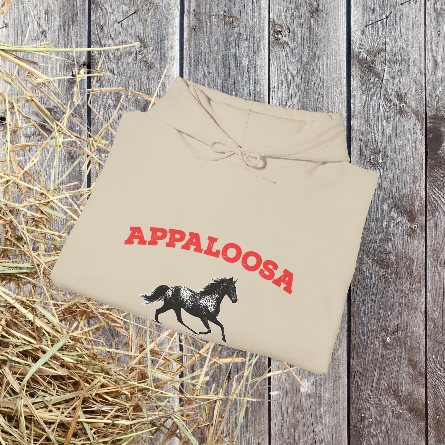 Appaloosa Hoodie, Horse Lover Sweatshirt, Western Horse Hoodie, Equestrian Gift, Cowboy Hoodie