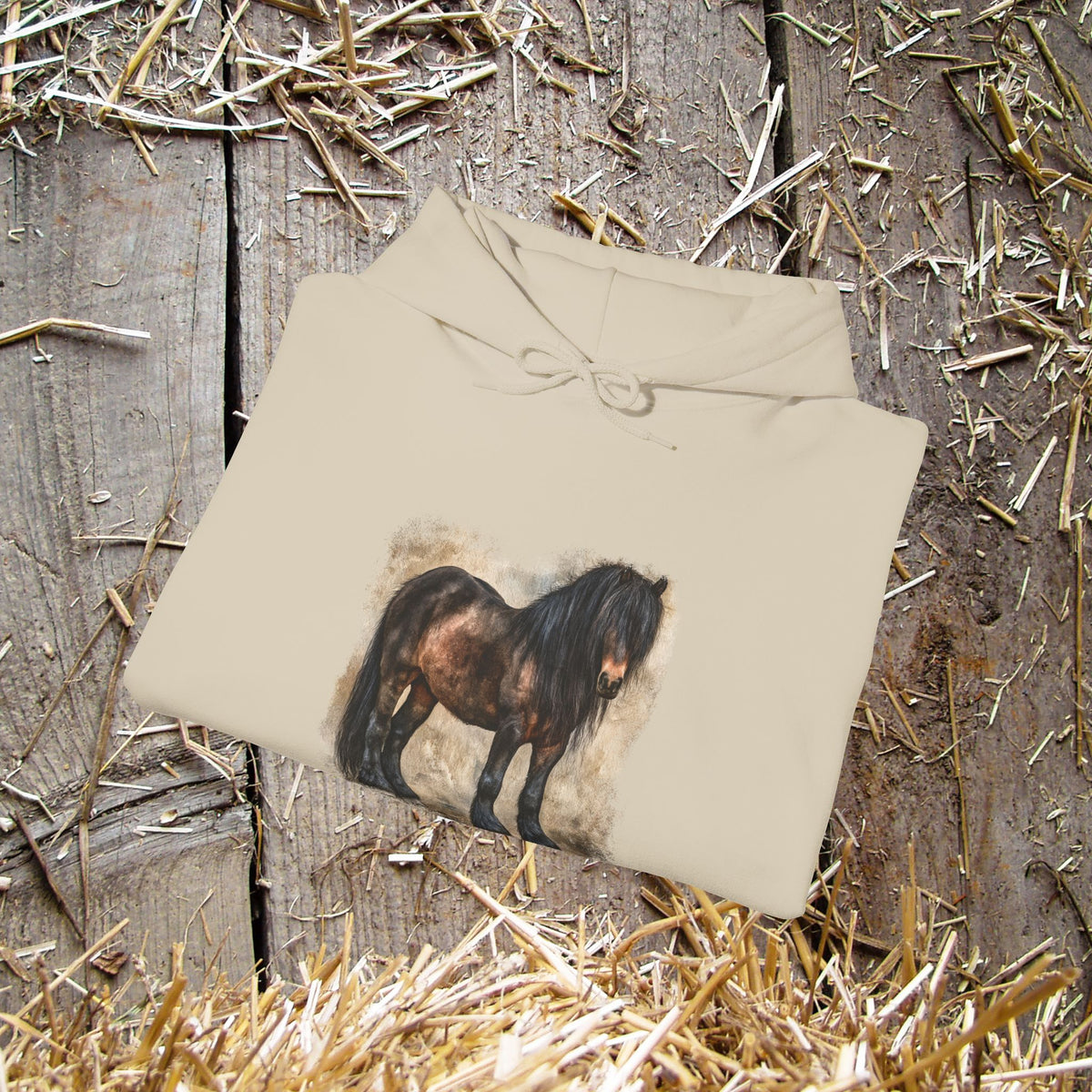 North Swedish Draft Horse Hoodie - Sweatshirt for Draft Horse Lovers