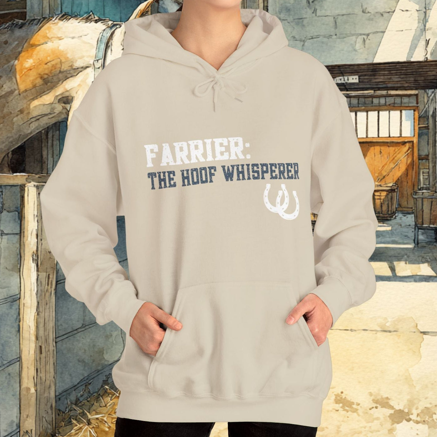 Farrier Hoodie – “The Hoof Whisperer” Sweatshirt