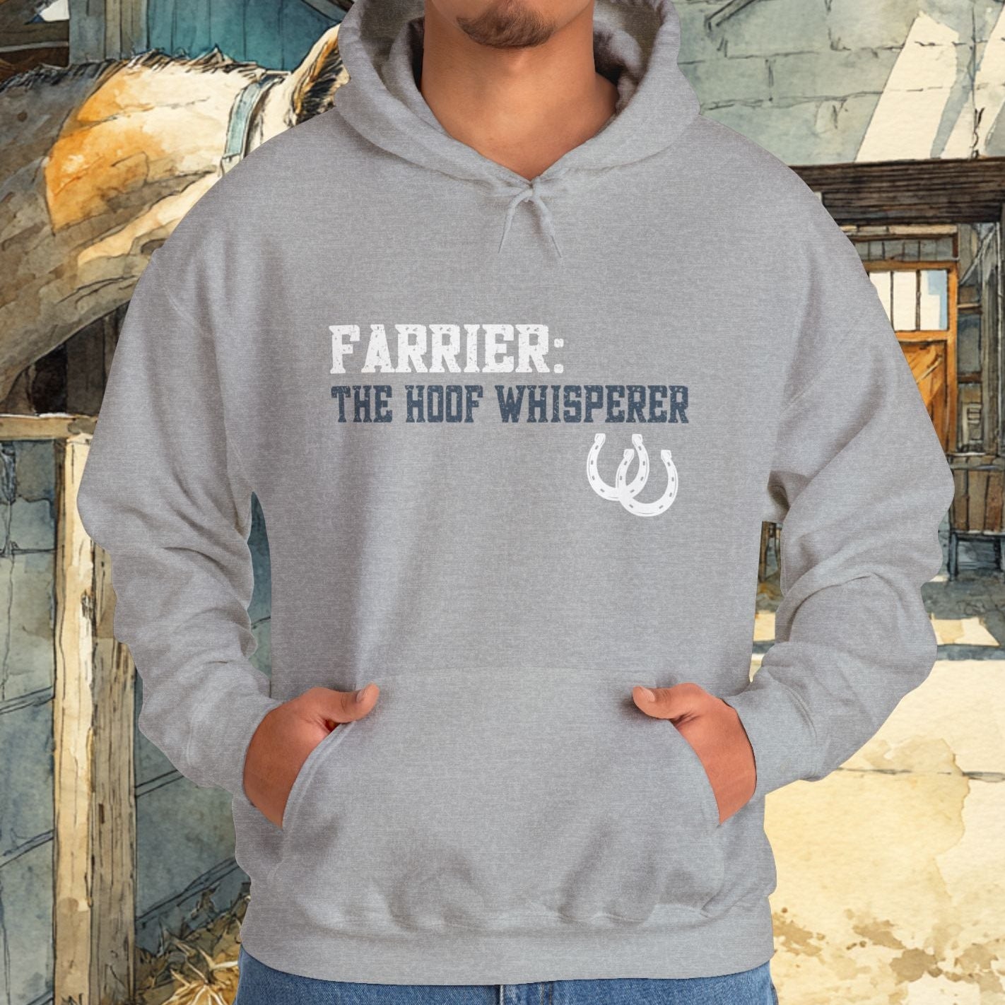 Farrier Hoodie – “The Hoof Whisperer” Sweatshirt