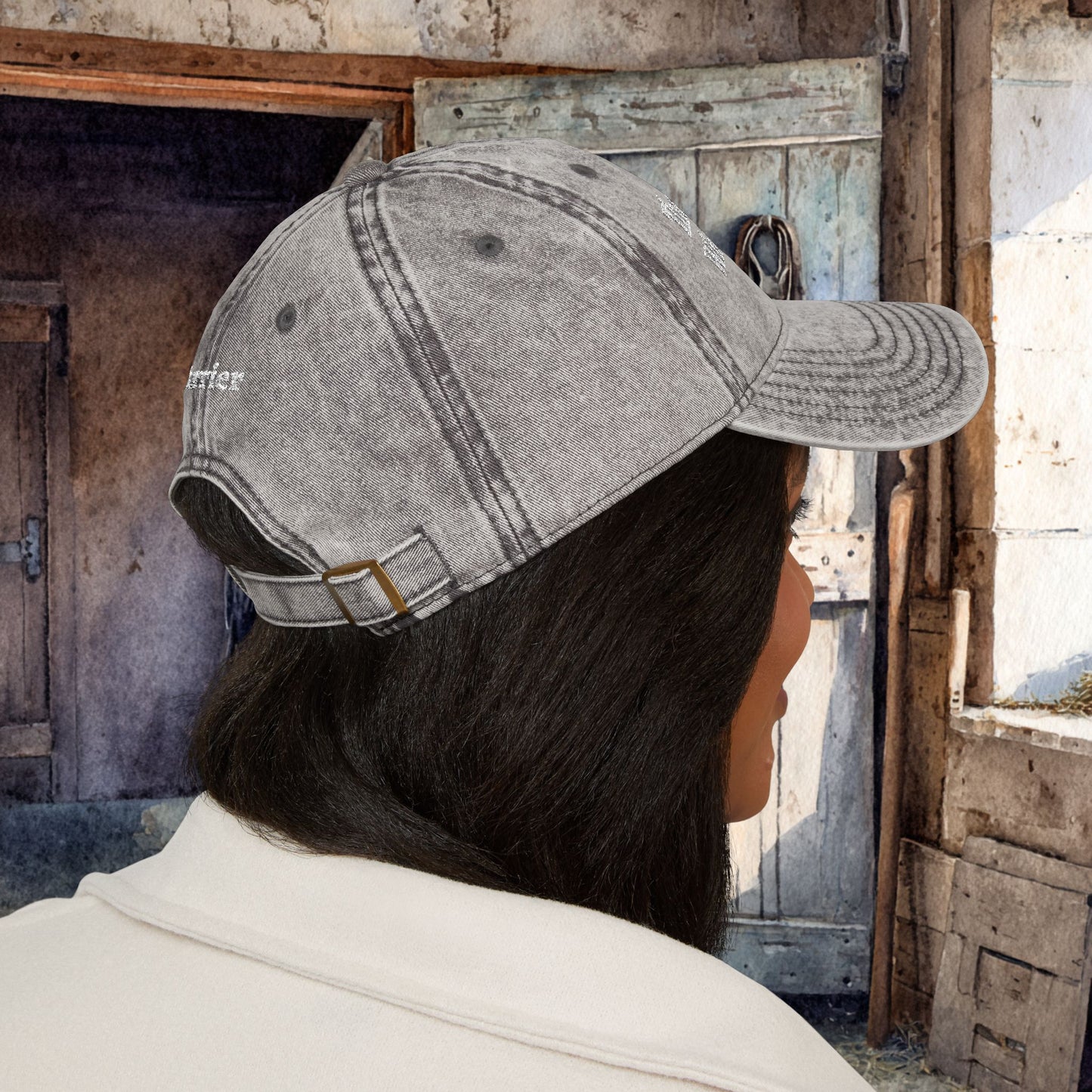 The Hoof Whisperer Hat – Farrier, Embroidered Personalized Horse Cap
