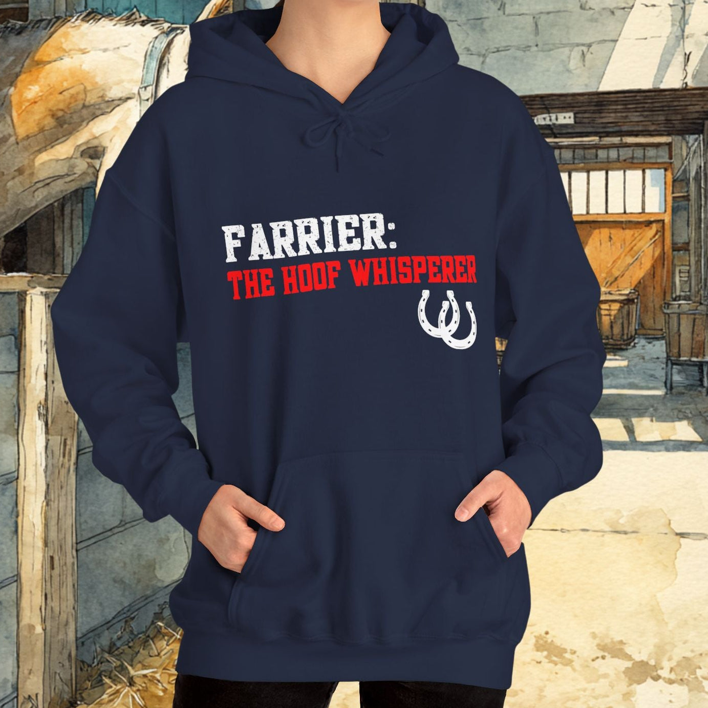 Farrier Hoodie – “The Hoof Whisperer” Sweatshirt