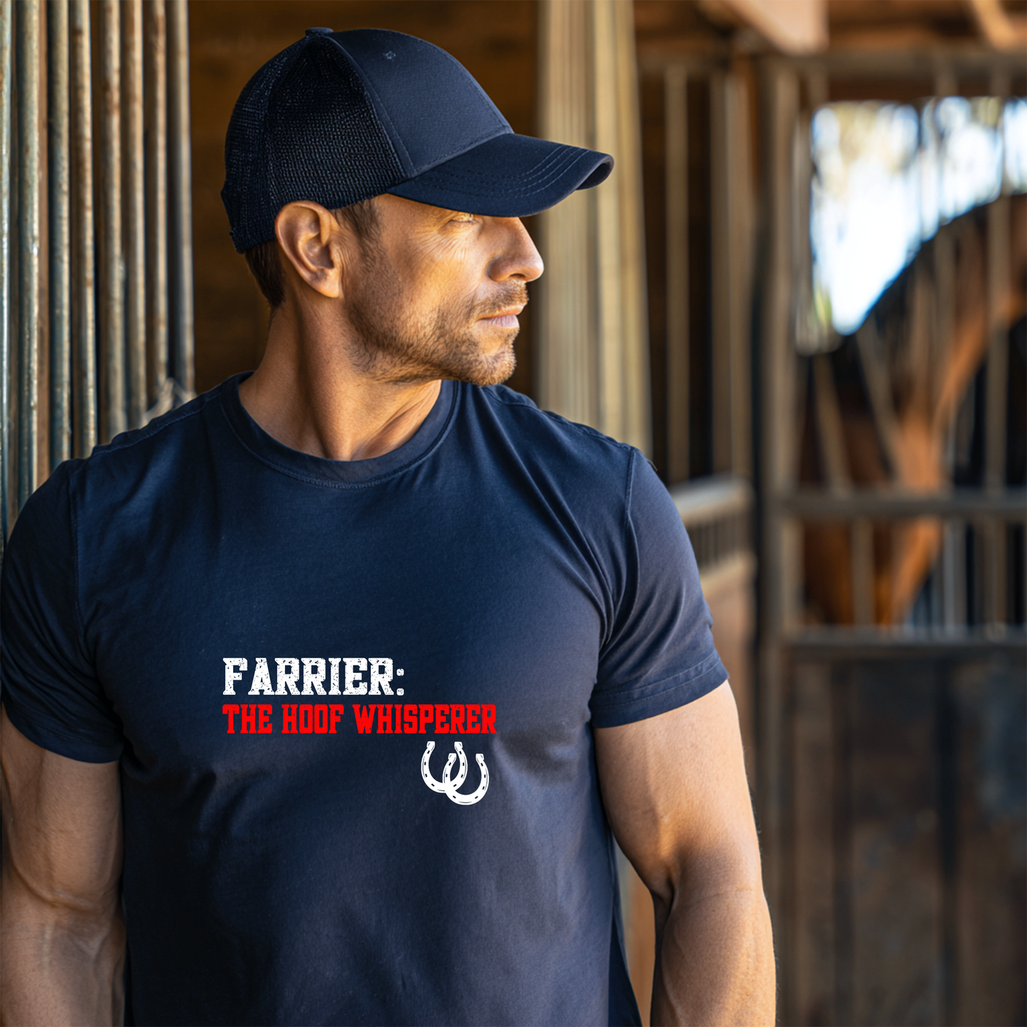 Farrier T-shirt —  Hoof Professional, Horseshoe T-Shirt