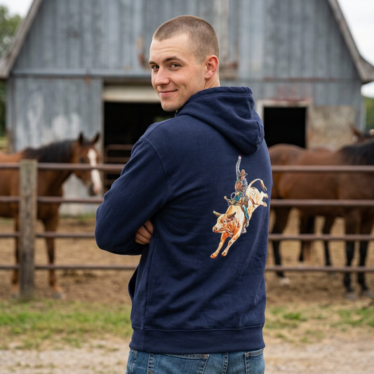 Rough Stock Bull Rider Full-Zip Hoodie