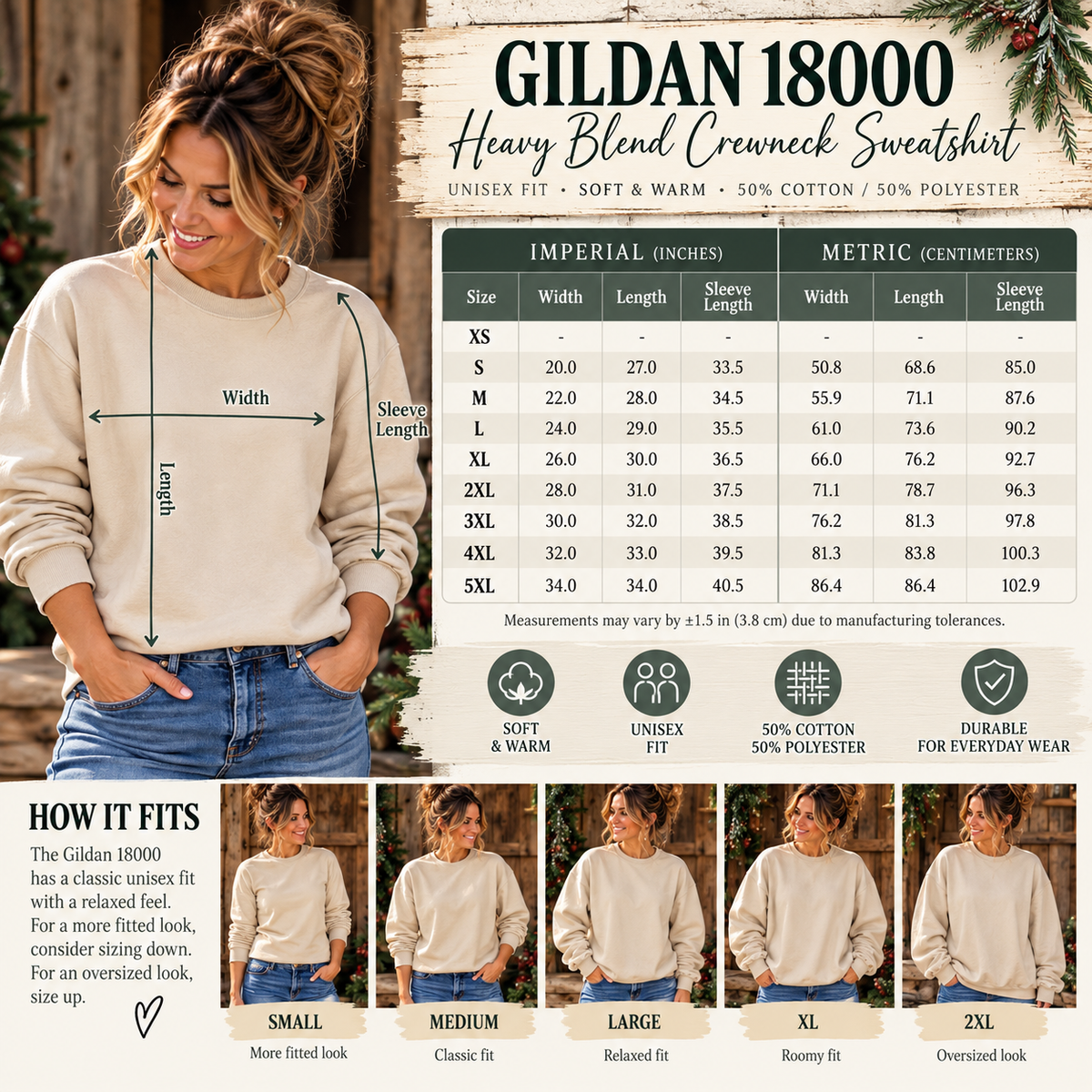 Happy Mule-Tide Christmas Sweatshirt – Funny Mule Christmas Tree Crewneck