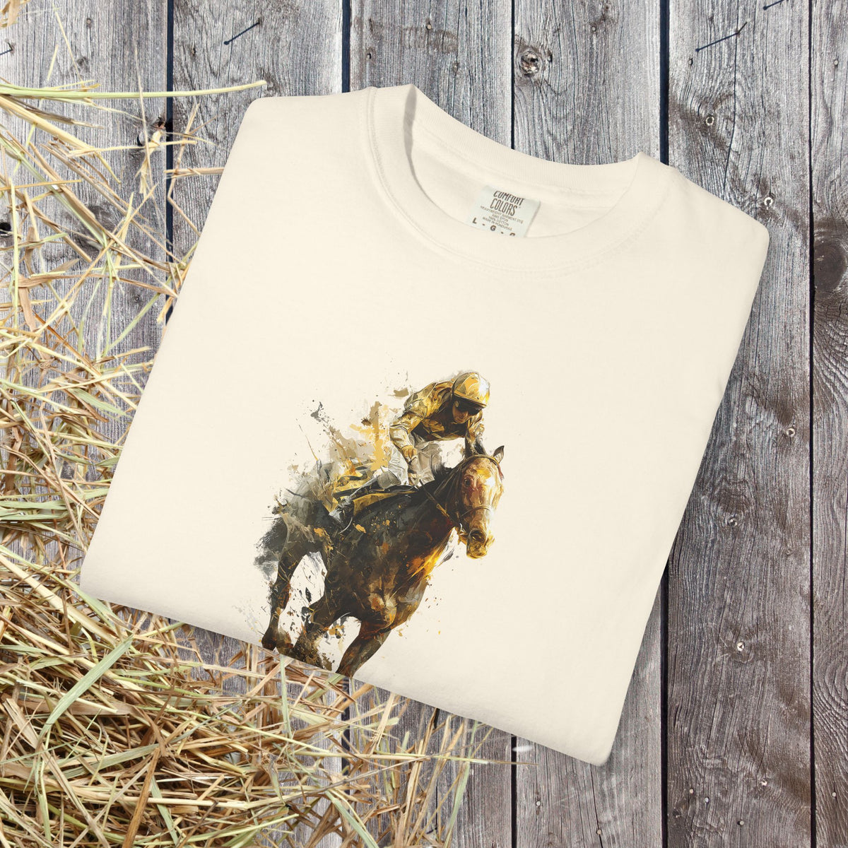 Race Day Horse Racing shirt |  Jockey running graphic, Lucky Shirt