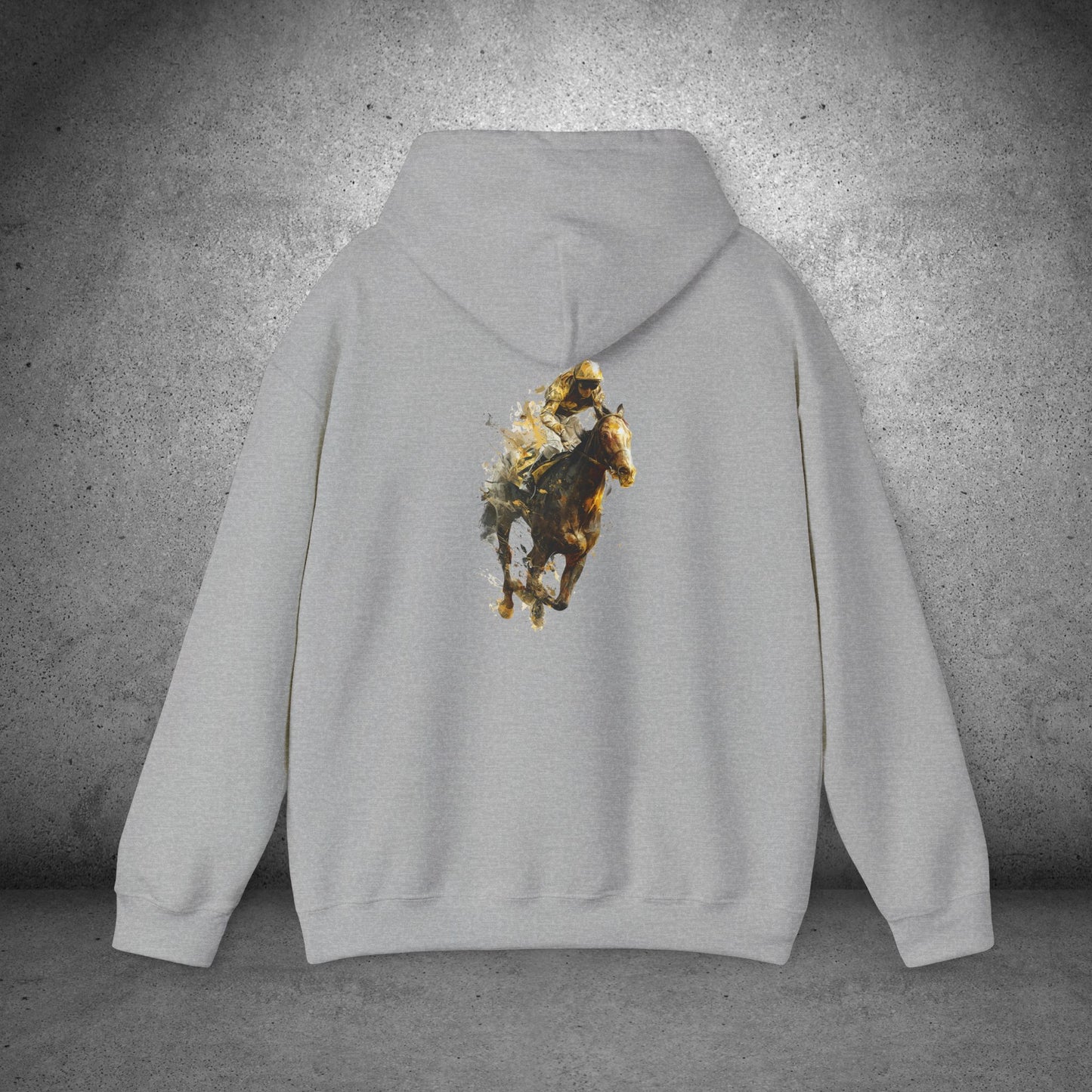 Horse Racing Hoodie — 'Race Day Graphic Hooded Sweatshirt