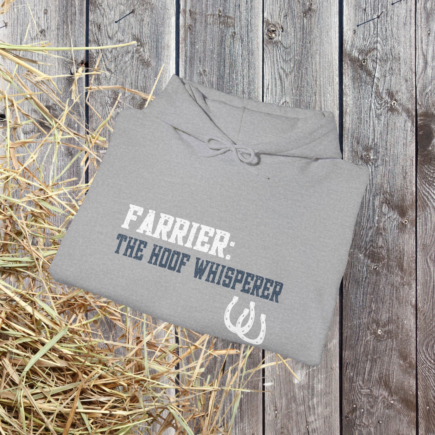 Farrier Hoodie – “The Hoof Whisperer” Sweatshirt