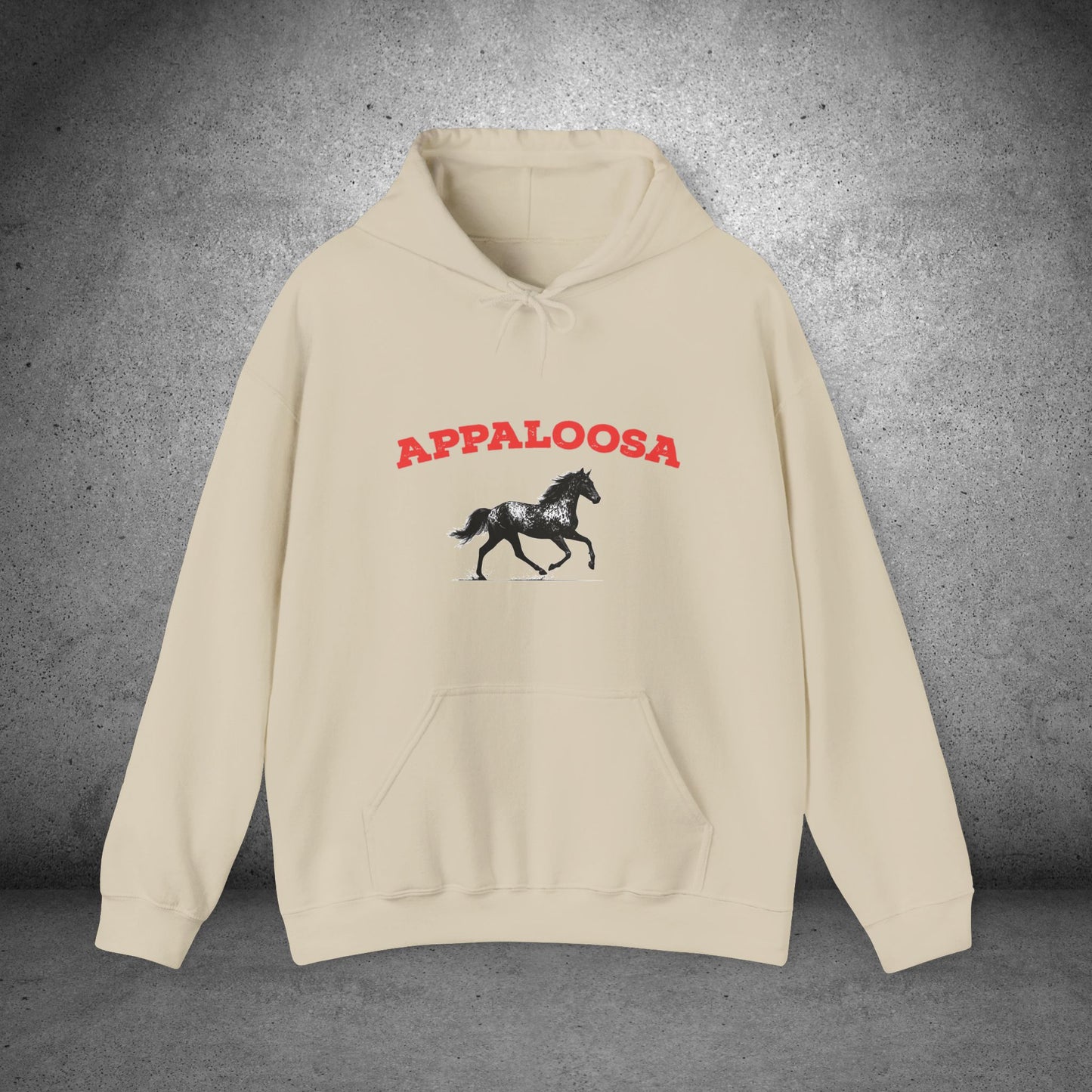 Appaloosa Hoodie, Horse Lover Sweatshirt, Western Horse Hoodie, Equestrian Gift, Cowboy Hoodie