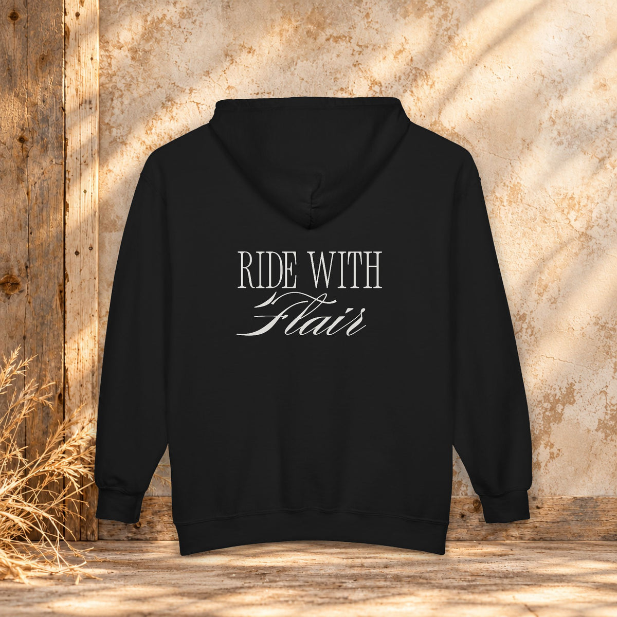 Ride With Flair Full-Zip Horse Hoodie – Equestrian Sweatshirt