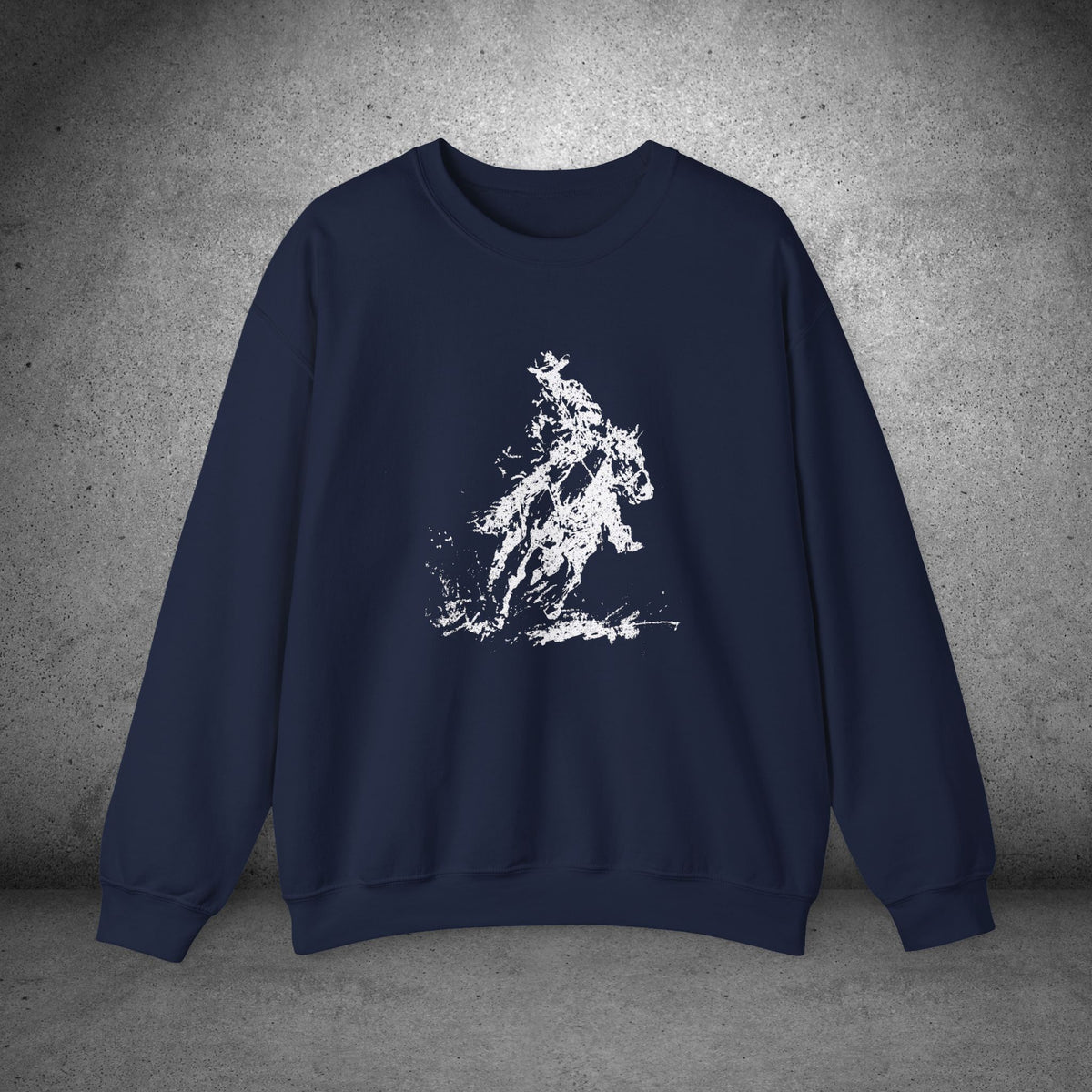 Horse & Rider Art Shirt– Equestrian Sketch Sweatshirt