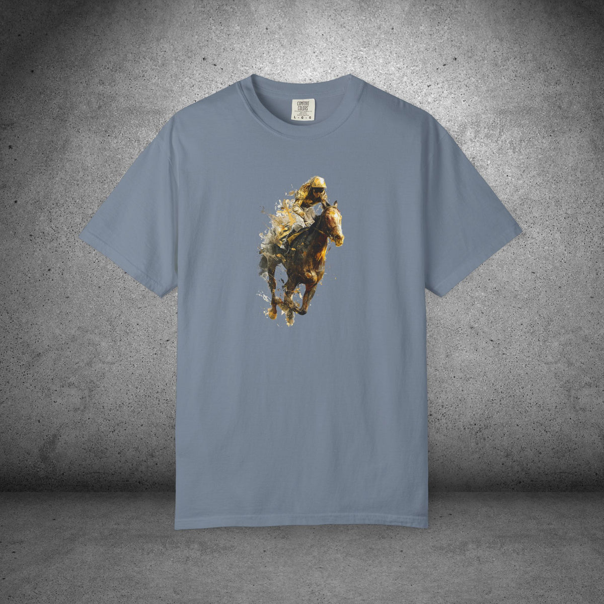 Race Day Horse Racing shirt |  Jockey running graphic, Lucky Shirt