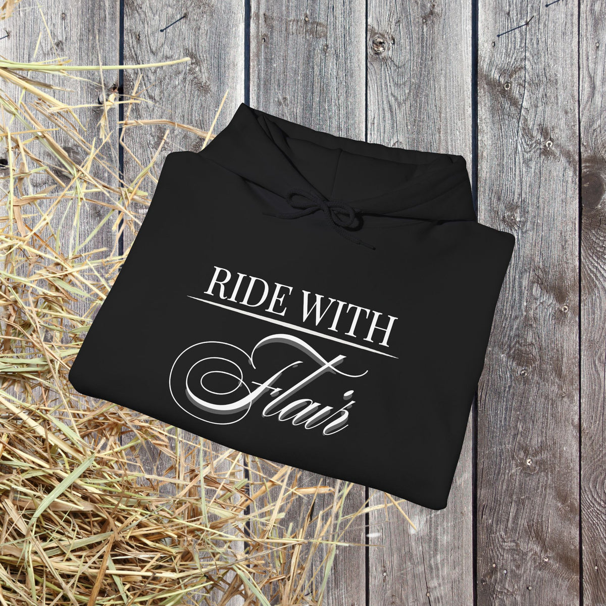 Ride With Flair Horse Hoodie – Equestrian Sweatshirt
