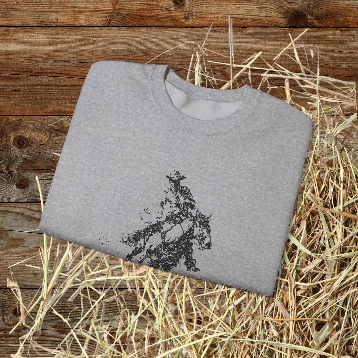 Horse & Rider Art Shirt– Equestrian Sketch Sweatshirt