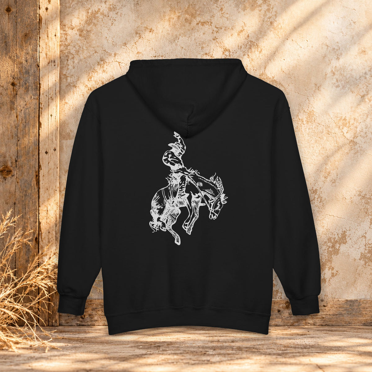 Rodeo Bronc Full-Zip Hoodie – Western Horse Jacket