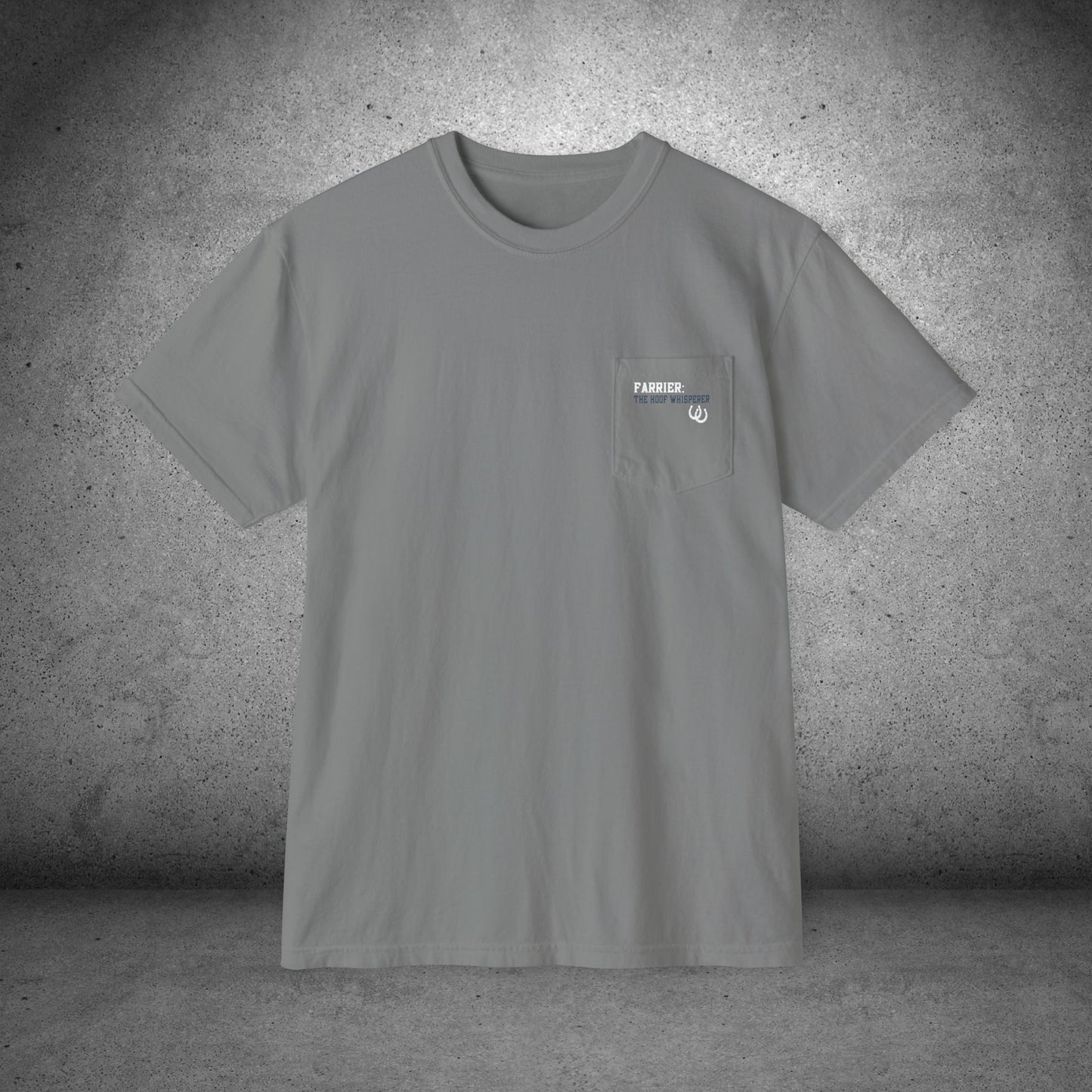 Farrier Pocket T-Shirt — Professional Hoof Master, Short sleeve