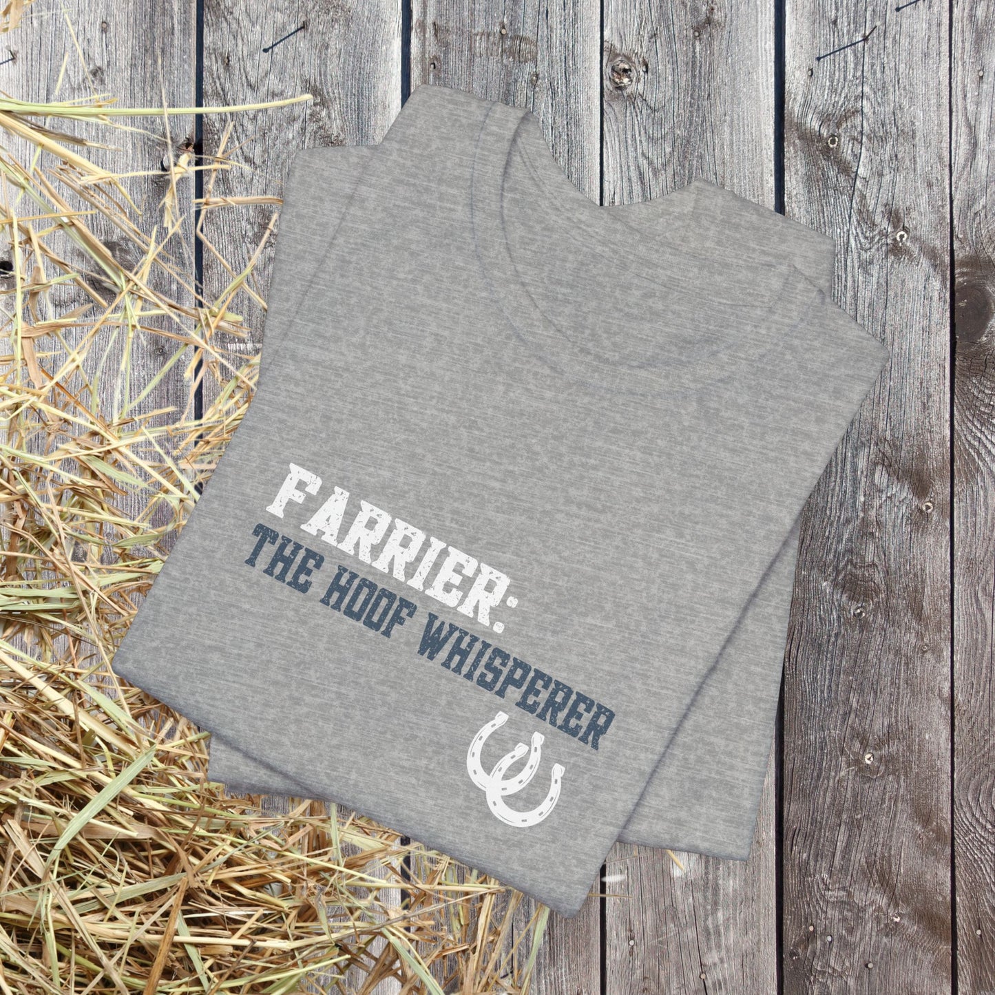 Farrier T-shirt —  Hoof Professional, Horseshoe T-Shirt