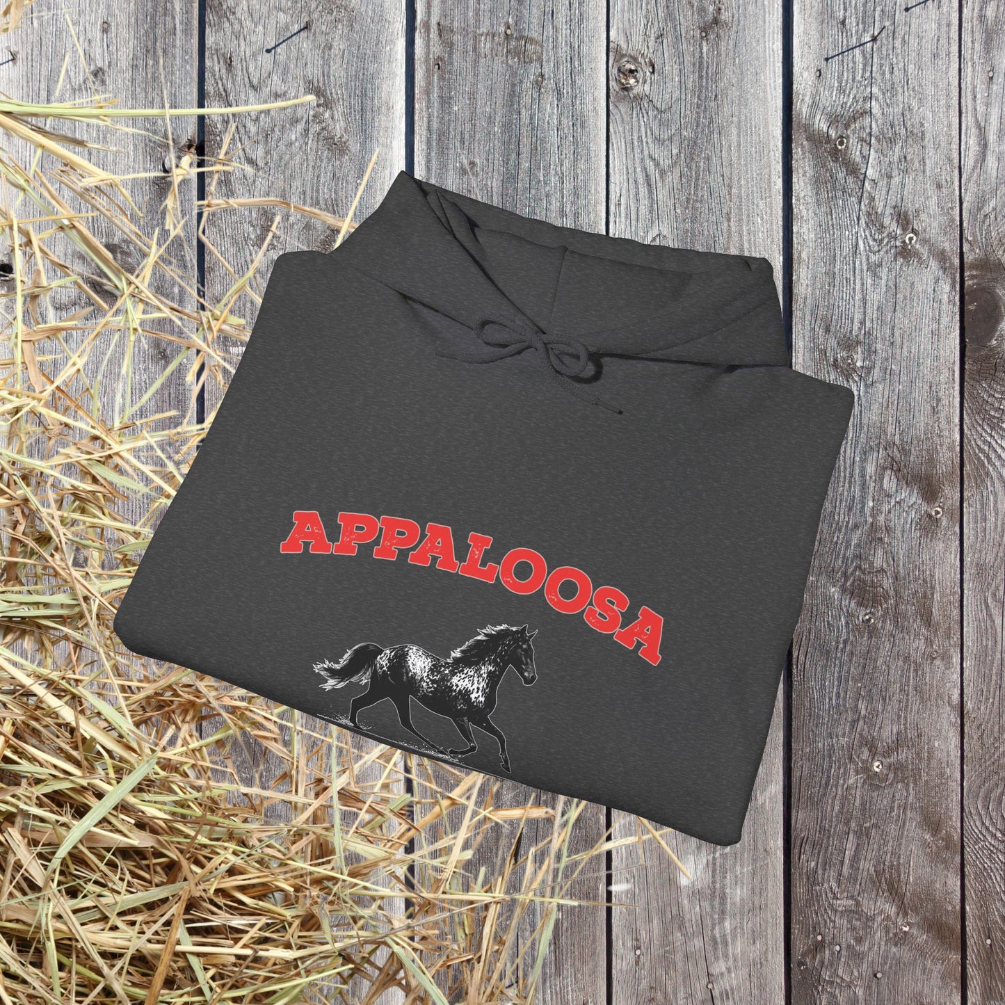Appaloosa Hoodie, Horse Lover Sweatshirt, Western Horse Hoodie, Equestrian Gift, Cowboy Hoodie