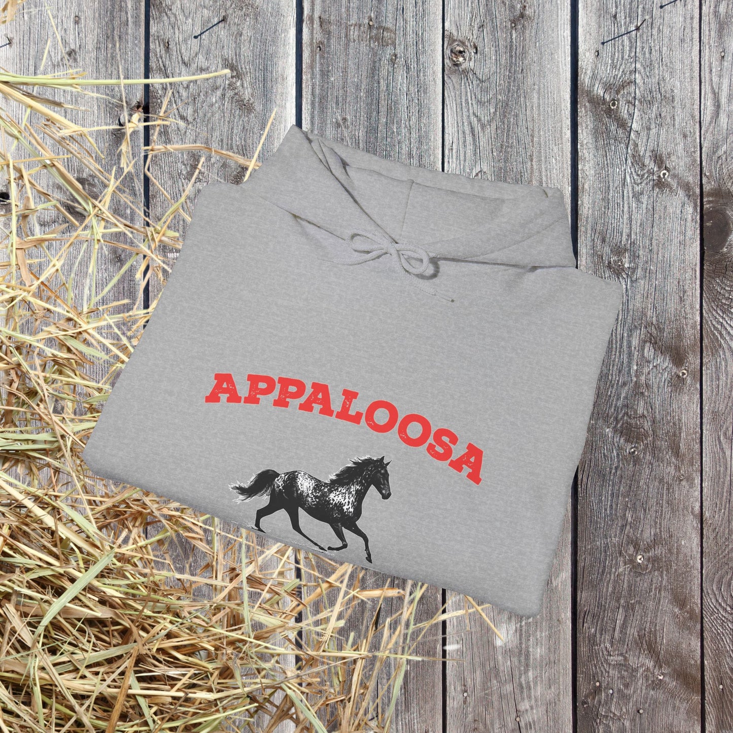 Appaloosa Hoodie, Horse Lover Sweatshirt, Western Horse Hoodie, Equestrian Gift, Cowboy Hoodie