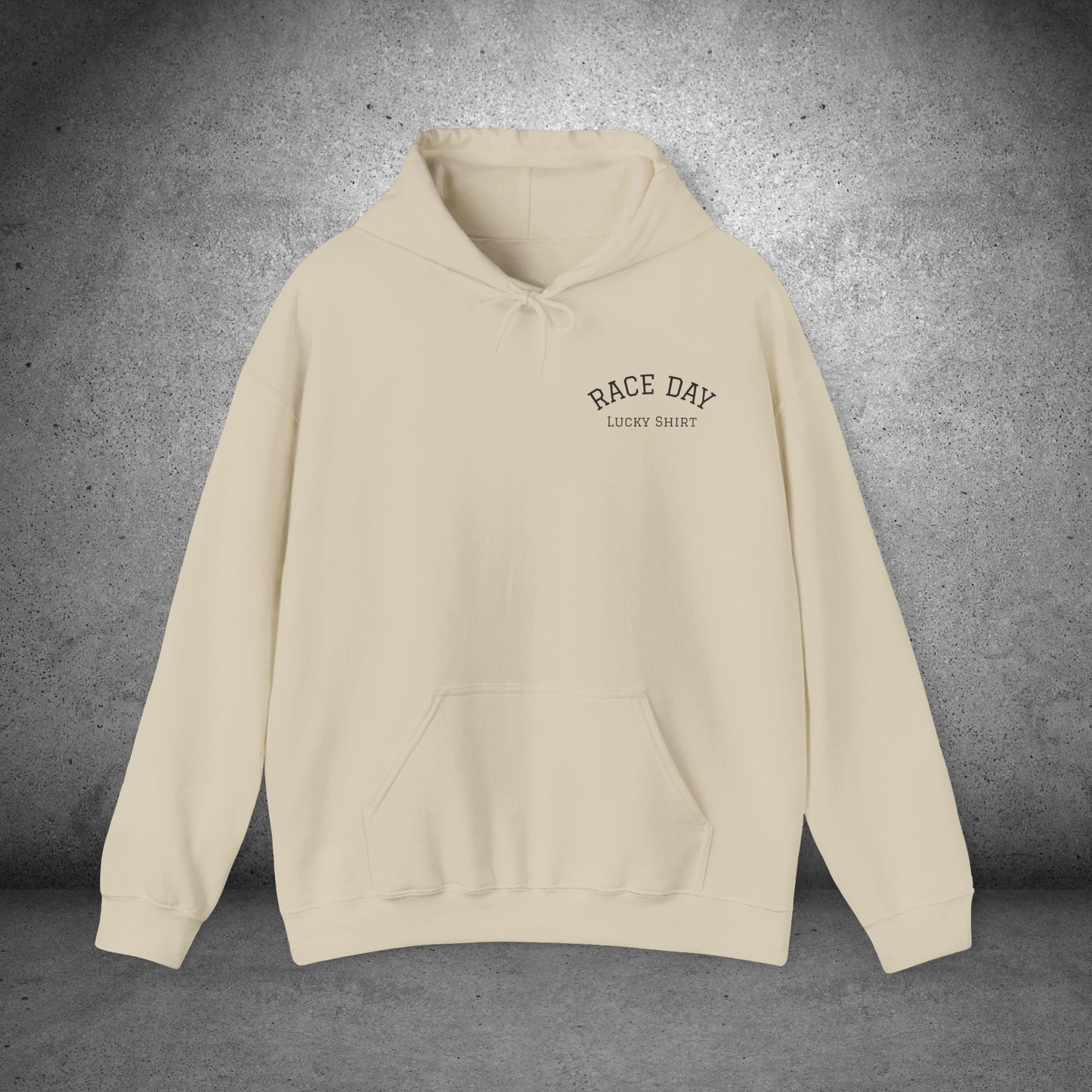 Horse Racing Hoodie — 'Race Day Graphic Hooded Sweatshirt