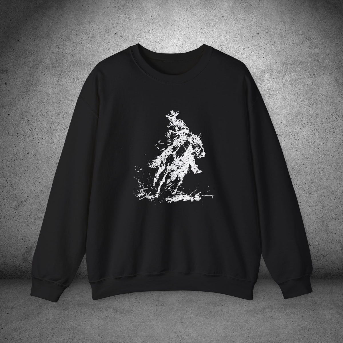 Horse & Rider Art Shirt– Equestrian Sketch Sweatshirt