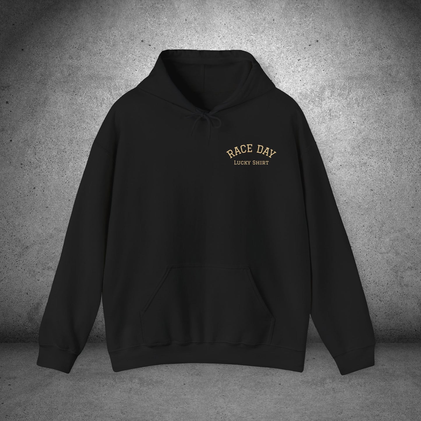 Horse Racing Hoodie — 'Race Day Graphic Hooded Sweatshirt