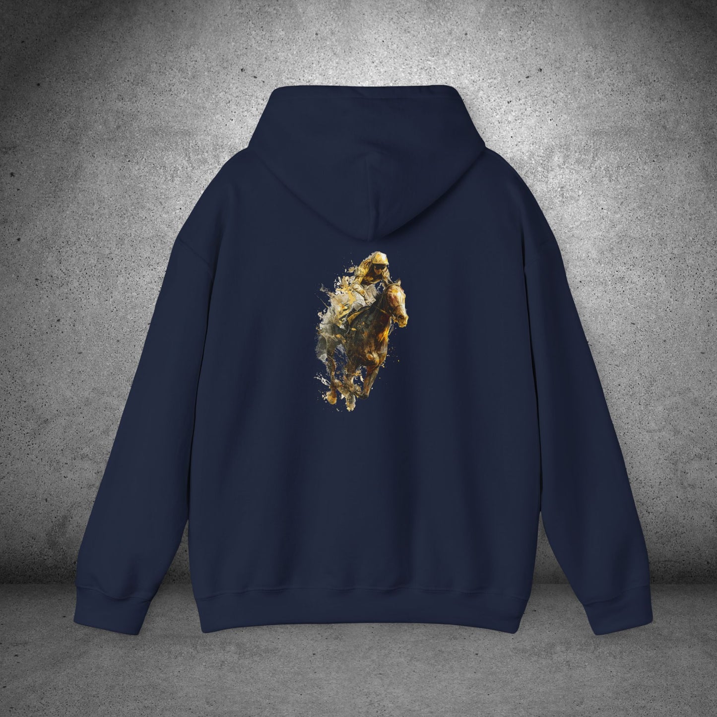 Horse Racing Hoodie — 'Race Day Graphic Hooded Sweatshirt