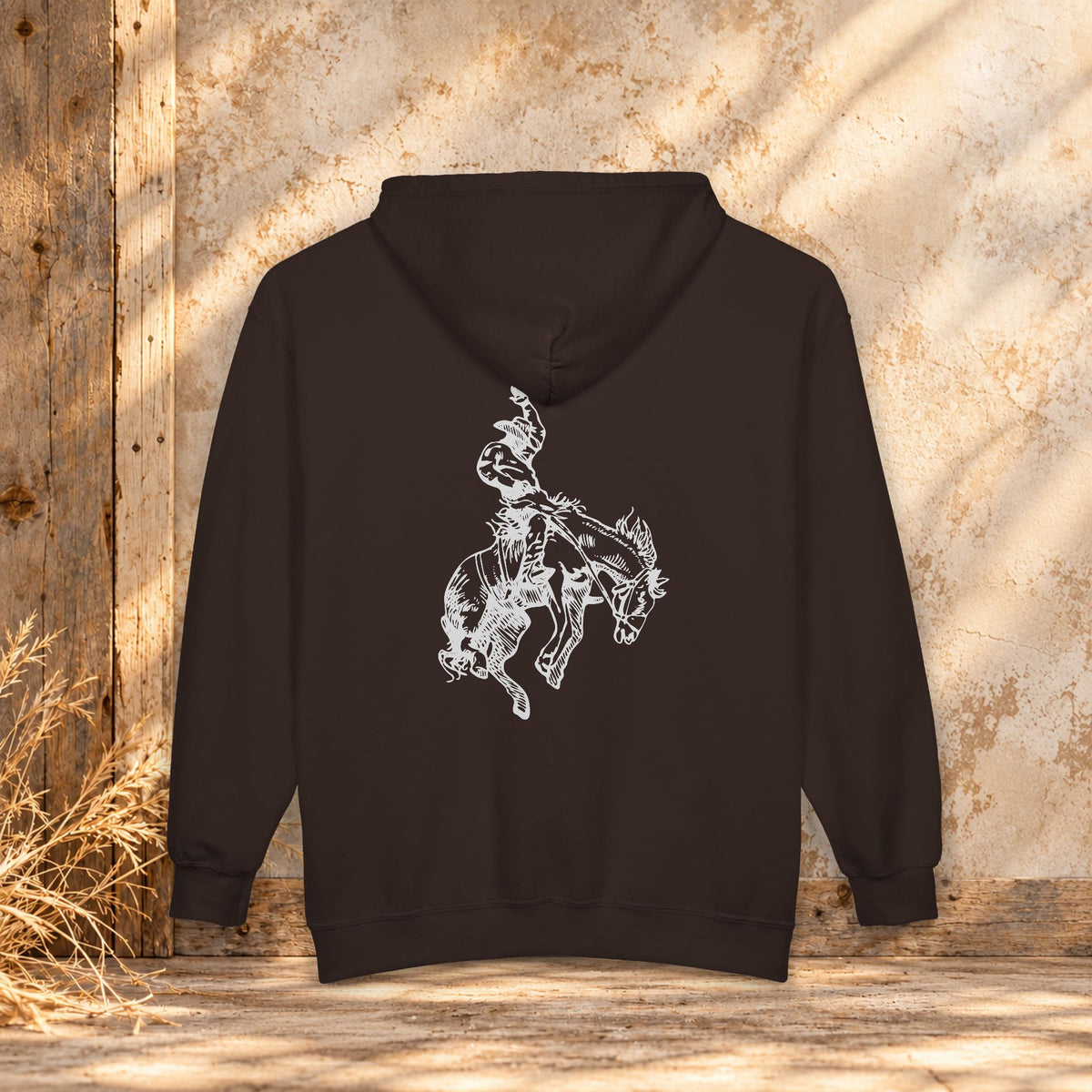 Rodeo Bronc Full-Zip Hoodie – Western Horse Jacket