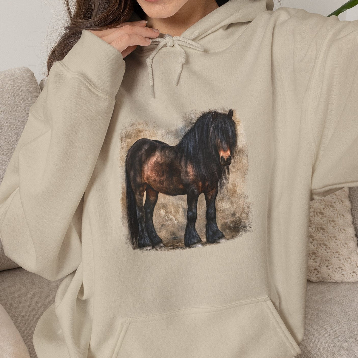 North Swedish Draft Horse Hoodie - Sweatshirt for Draft Horse Lovers
