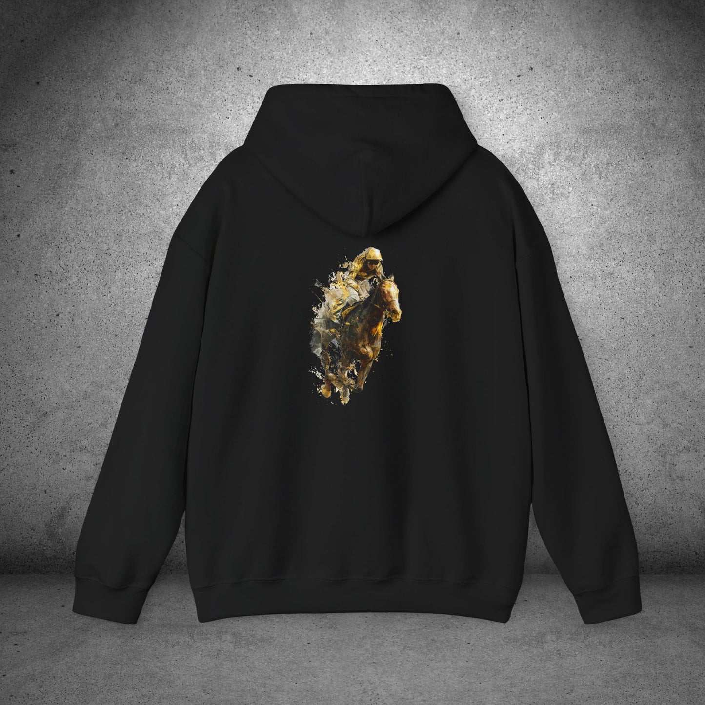 Horse Racing Hoodie — 'Race Day Graphic Hooded Sweatshirt