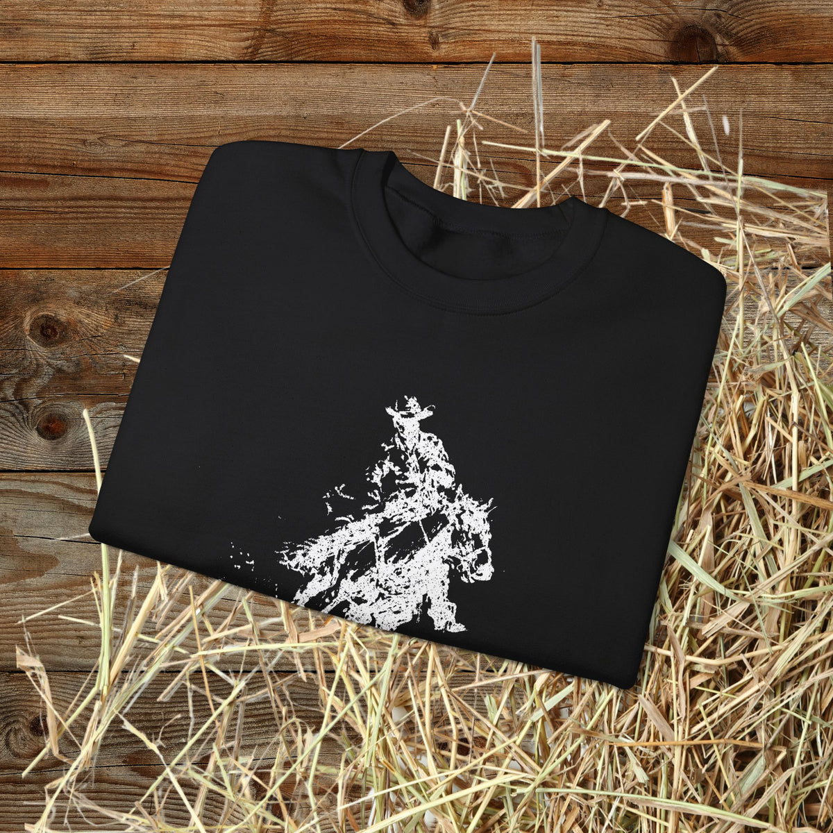 Horse & Rider Art Shirt– Equestrian Sketch Sweatshirt