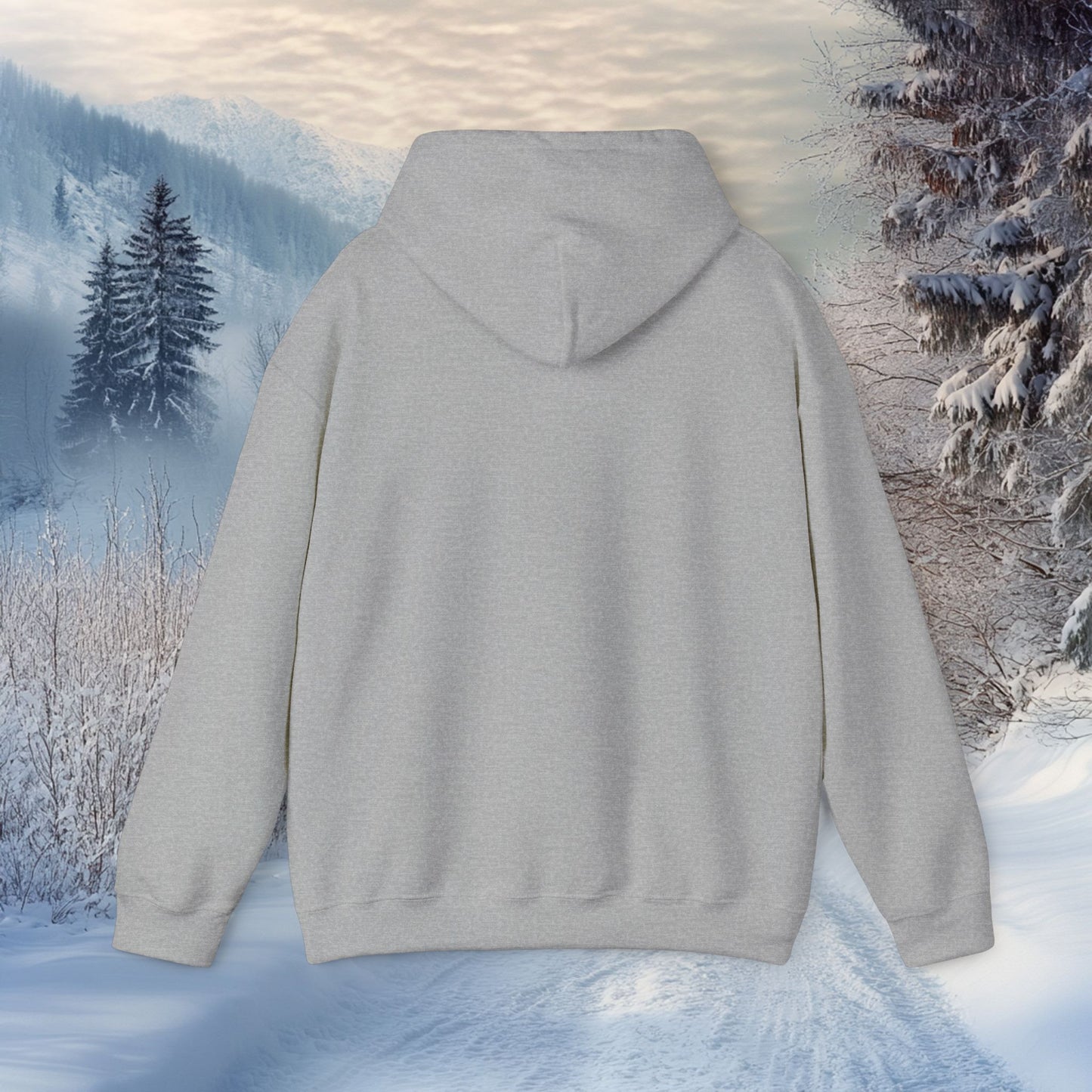 Friesian Horse Christmas Hoodie – Black Horse Holiday Sweatshi